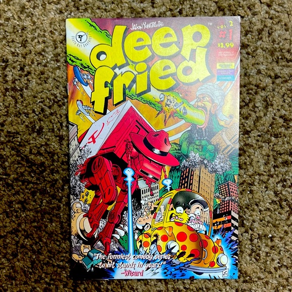 Death Ray Graphics Other Deep Fried Comic Book Poshmark